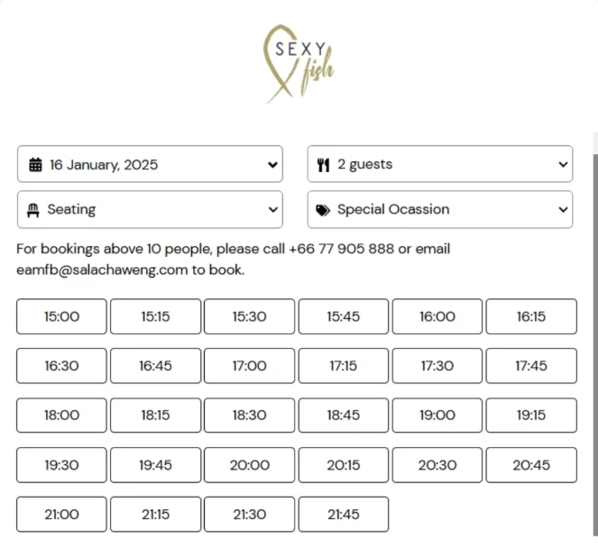 best online booking system bars, clubs