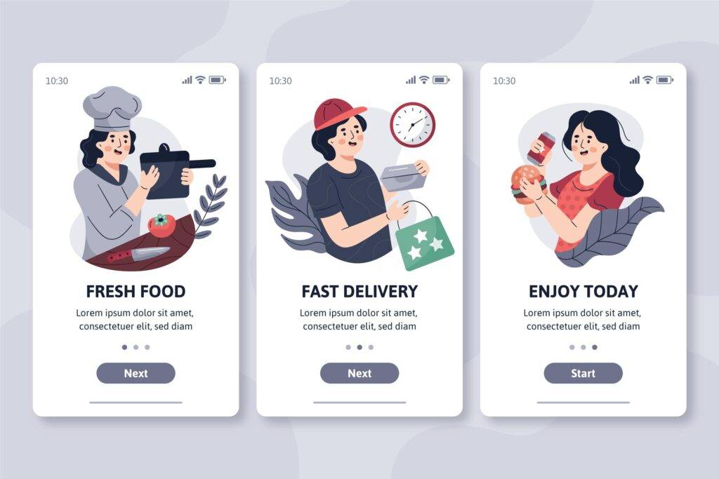 Apps for Food Delivery